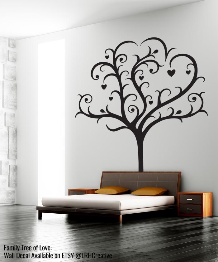 Family Tree of Love Wall Decal